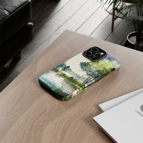 Summer Day by the Lake - Impact Resistant Phone Case